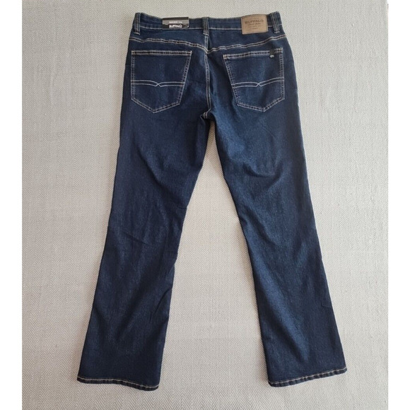 Buffalo By David Bitton Men's Size W34 L32 Slim Boot King Stretch Fit Jeans NWT - Picture 2 of 15